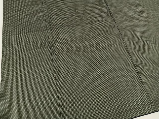 平和屋着物○男性 本場大島紬 アンサンブル 絣文様 証紙付き 正絹 逸品