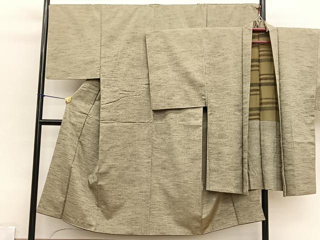 平和屋着物●男性　紬　アンサンブル　霞文　正絹　逸品　BAAX2873hv 54,600円