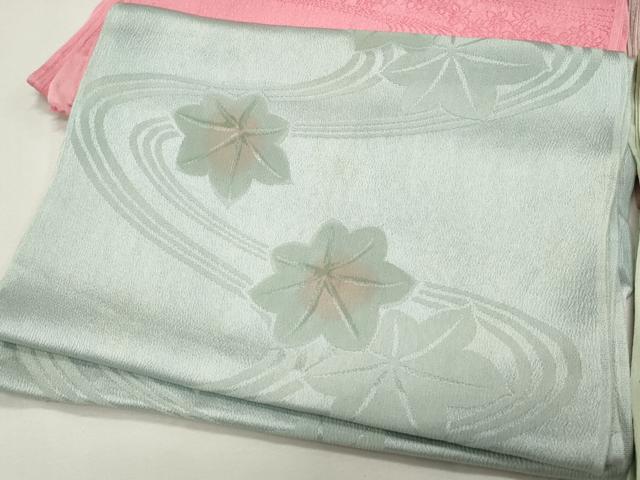 平和屋着物☆和装小物 上質な帯揚げ10枚 丹後ちりめん 枝花文