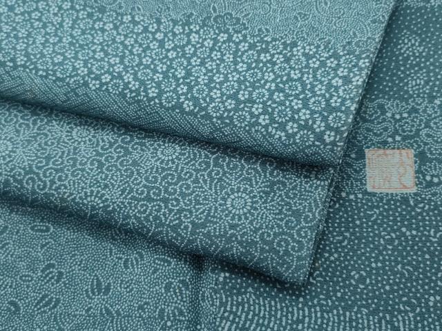 平和屋着物●伝統工芸師　服部光擴　江戸小紋　百柄　正絹　逸品　CAAK4085vf