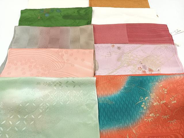 平和屋着物★和装小物　上質な帯揚げ　10枚セット　逸品　CAAM3061xi