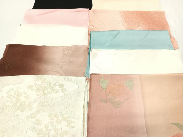 平和屋着物★和装小物　上質な帯揚げ　10枚セット　逸品　CAAM3113xi