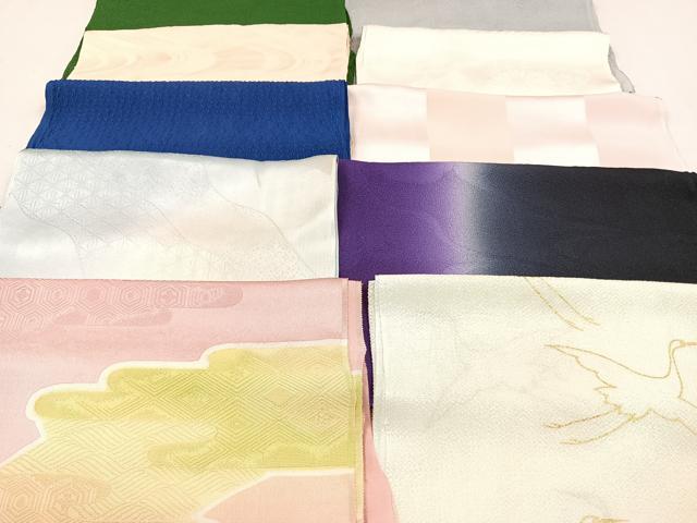 平和屋着物★和装小物　上質な帯揚げ　10枚セット　逸品　CAAM3114xi 平和屋着物☆和装小物 上質な帯揚げ 10枚セット 逸品 CAAM3157xi