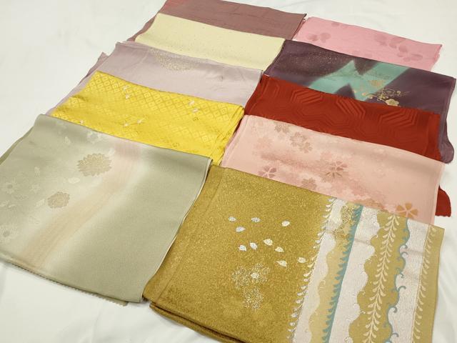 平和屋着物★和装小物　上質な帯揚げ　10枚セット　逸品　CAAM5249qe 平和屋着物☆和装小物 上質な帯揚げ 10枚セット 逸品 CAAM5249qe