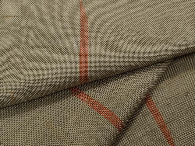 平和屋着物▽超希少 ざざんざ織 伊兵衛織 単衣 吉祥文 正絹