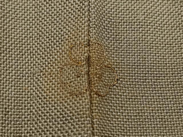 平和屋着物▽超希少 ざざんざ織 伊兵衛織 単衣 吉祥文 正絹