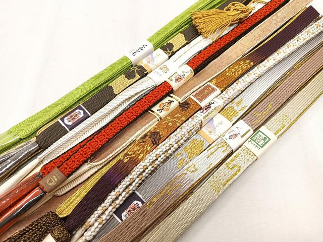 平和屋着物●和装小物　帯締め10本セット　逸品　未使用　CAAM9887xe
