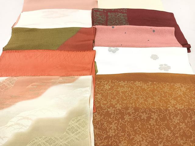 平和屋着物★和装小物　上質な帯揚げ　10枚セット　逸品　CAAN0825xi