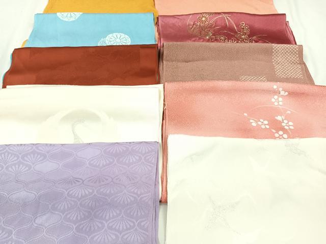 平和屋着物★和装小物　上質な帯揚げ　10枚セット　逸品　CAAN0858xi