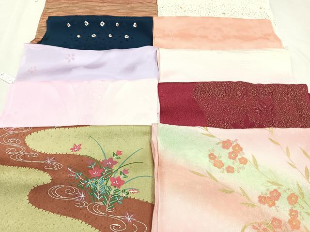平和屋着物★和装小物　上質な帯揚げ　10枚セット　逸品　CAAN0862xi
