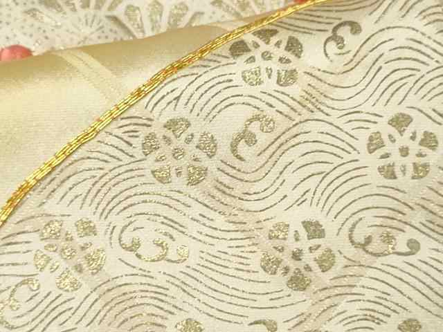 平和屋着物□豪華振袖 駒刺繍 扇面吉祥花文 金銀彩 正絹 逸品 平和屋着物□豪華振袖 駒刺繍 扇面吉祥花文 金銀彩 正絹 逸品