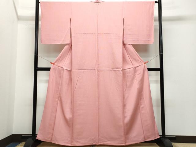 平和屋着物▽伝統工芸士 石塚幸生 小紋 単衣 成物 正絹 逸品