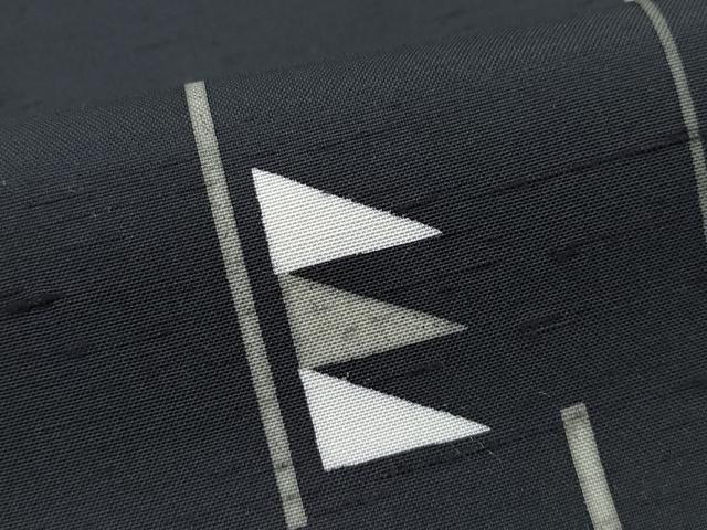 平和屋着物○石川県指定無形文化財 牛首紬 白山工房 手織り 二