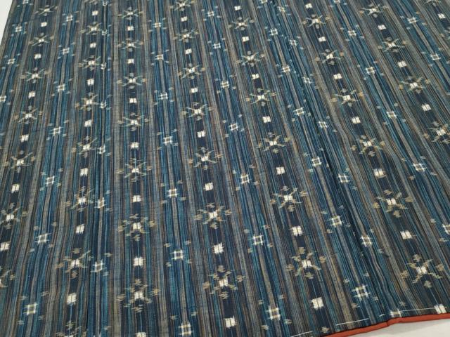 平和屋着物○上質な紬 吉祥文 正絹 逸品 CAAQ9096vf