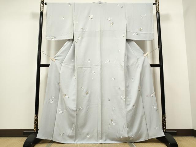 平和屋着物□極上 無形文化財 人間国宝 五嶋敏太郎 江戸小紋 鱗