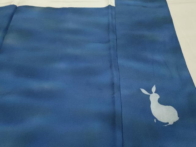 平和屋着物○ろう彩工芸 奥村一心 訪問着 霞文 暈し染め