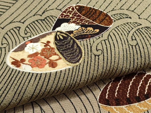 平和屋着物○ファッションデザイナー 花井幸子 訪問着 草花籬文 暈し染め