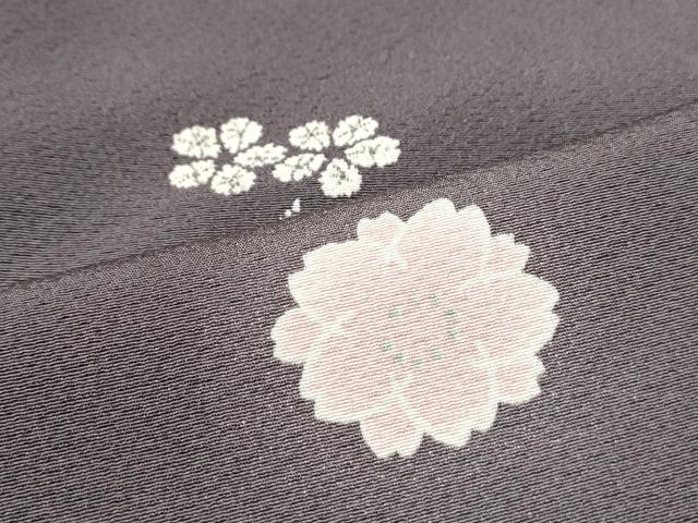 平和屋着物●上質な小紋　草履　舞花文　蛍暈し　正絹　逸品　CAAQ9566th 平和屋着物○上質な小紋 草履 舞花文 蛍暈し 正絹 逸品 CAAQ9566th