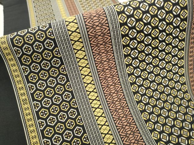平和屋着物●本場筑前博多織　八寸名古屋帯　吉祥間道　正絹　逸品　CAAR1349hy_2