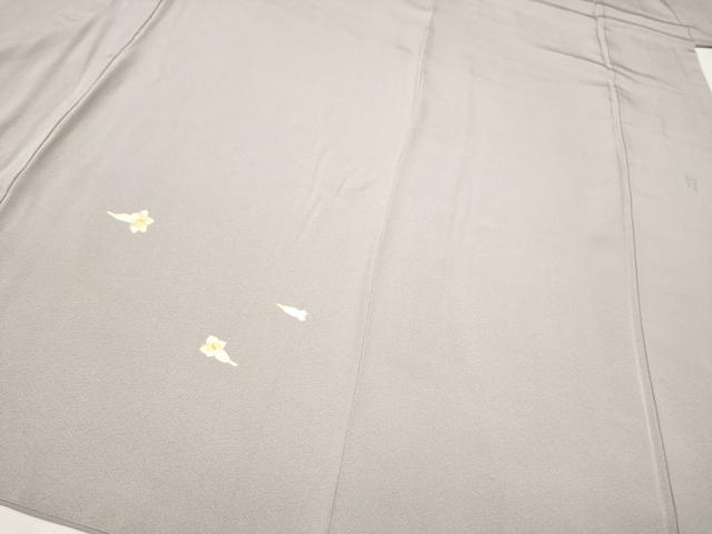 平和屋着物○京加賀糸目友禅作家 山崎巌 訪問着 枝花文 正絹 逸品