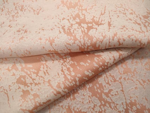 平和屋着物▽上質な小紋　単衣　霞文　正絹　逸品　CAAR4841ut