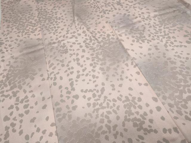 平和屋着物▽上質な小紋 単衣 吉祥文 暈し染め 正絹 逸品