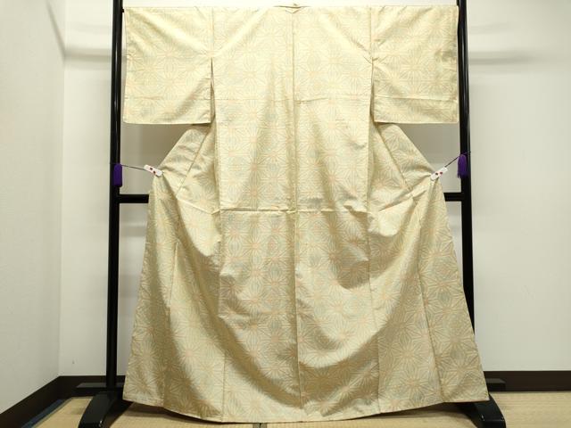 平和屋着物●本場大島紬　菱吉祥花文　正絹　逸品　CAAR6551ze 平和屋着物○本場大島紬 菱吉祥花文 正絹 逸品 CAAR6551ze