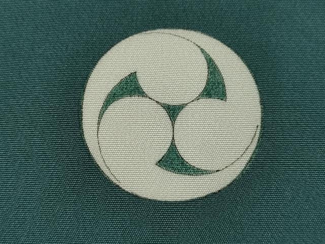 平和屋着物[]七五三　男の子　祝着・羽織・行灯袴セット　褐返色　鷹　軍配　金彩　逸品　CAAR6773ze_6