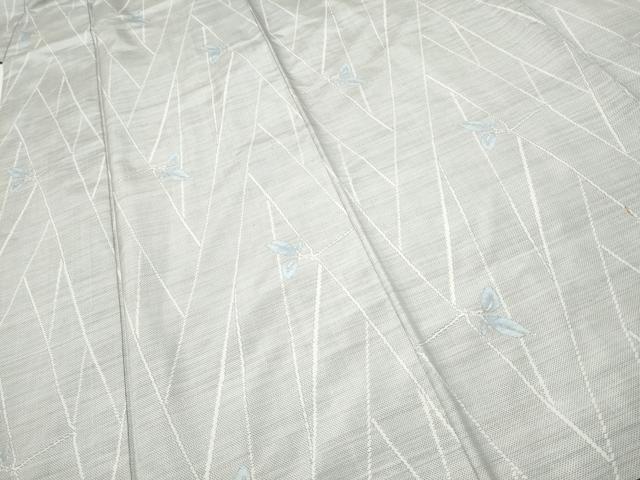 平和屋着物○都喜ヱ門 本場大島紬 白大島 9マルキ 幸竹 藤