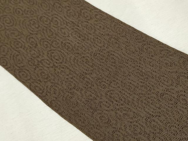 平和屋着物○男性 角帯 渦巻き 正絹 逸品 CAAR7925hy