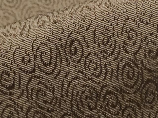 平和屋着物●男性　角帯　渦巻き　正絹　逸品　CAAR7925hy