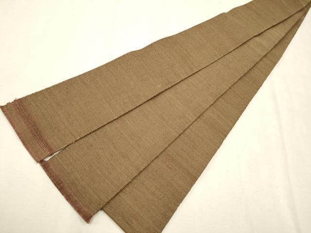 平和屋着物○男性 本場筑前博多織 角帯 紬地 霞文 正絹 逸品 CAAR7928hy