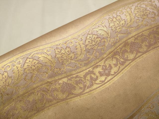 平和屋着物○ワンタッチつけ帯 唐織 鱗文 さが美扱い 正絹 逸品