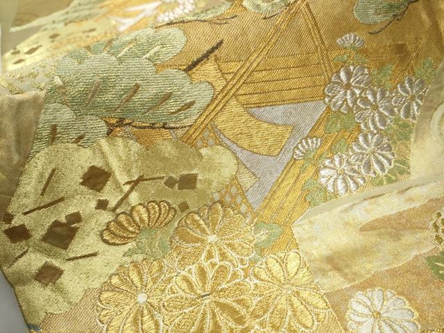 平和屋着物○六通柄 本袋帯 モール一房文錦 龍村平蔵