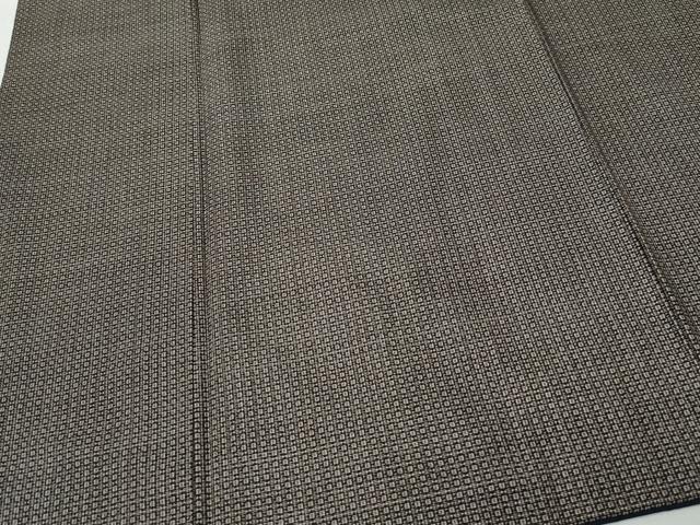 平和屋着物○男性 本場大島紬 アンサンブル 割込絣 キングサイズ 正絹