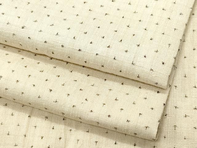 平和屋着物●上質な紬　絣文様　正絹　逸品　CAAR8143vf