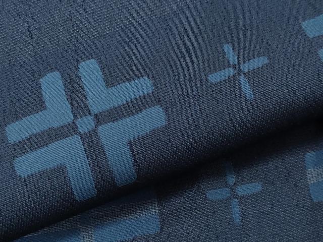 平和屋着物○上質な紬 吉祥文 正絹 逸品 CAAR8193vf