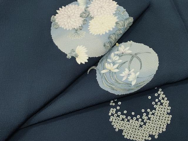 平和屋着物○訪問着 鹿の子文 まるやま扱い 正絹 逸品 CAAW3974vf