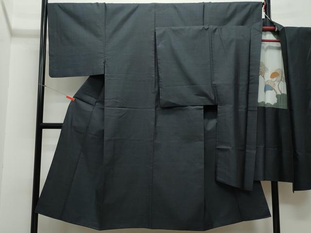 平和屋着物●男性　本場大島紬　アンサンブル　100.亀甲　前田紬工場謹製　総詰め　証紙付き　正絹　逸品　CAAR8226vf