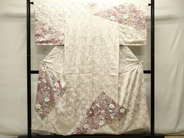 平和屋着物■訪問着　辻が花　絞り　阪急百貨店扱い　正絹　逸品　CAAR8595in