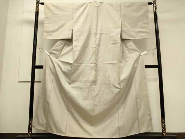 平和屋着物○本塩沢 110亀甲 唐草文 黒地 正絹 逸品 AAAV7347zg