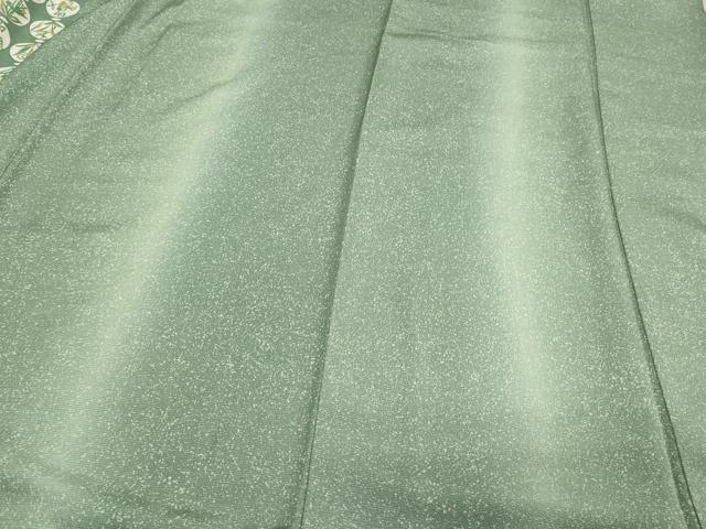 平和屋着物○訪問着 型染め 草花丸文 暈し染め 正絹 逸品 CAAS0054th