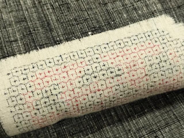 平和屋着物○本場結城紬 100亀甲 吉祥花文 正絹 逸品 CAAS0069th