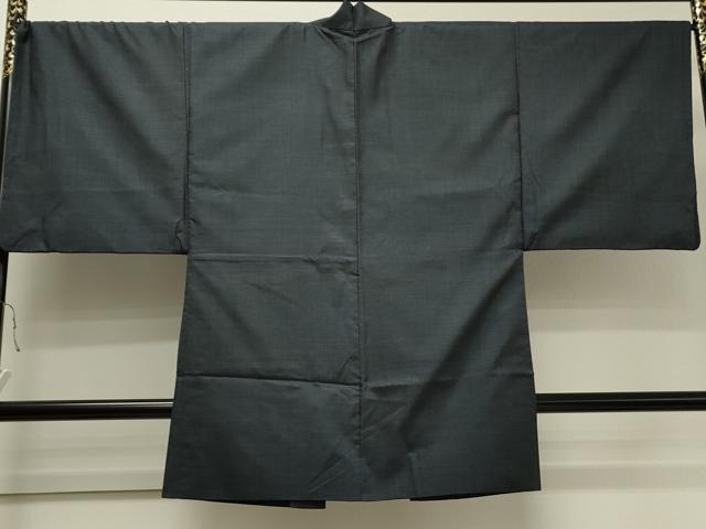 平和屋着物○男性 本場大島紬 アンサンブル 100亀甲 総詰め 正絹 逸品  