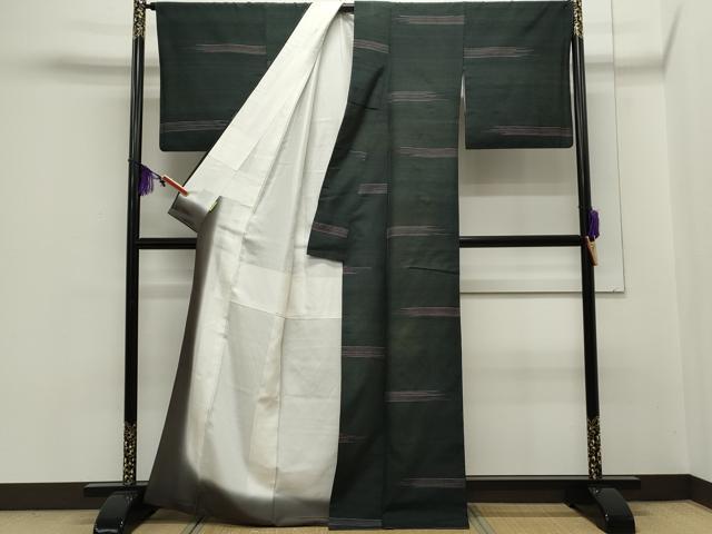 平和屋着物○上質な紬 吉祥文 青山みとも 正絹 逸品 CAAS0167th