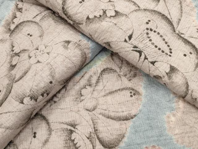 平和屋着物●訪問着　辻が花　正絹　逸品　CAAS0210th