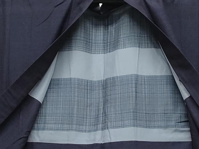 平和屋着物○男性 結城紬 アンサンブル 杢 証紙付き 正絹 逸品 CAAS0260th