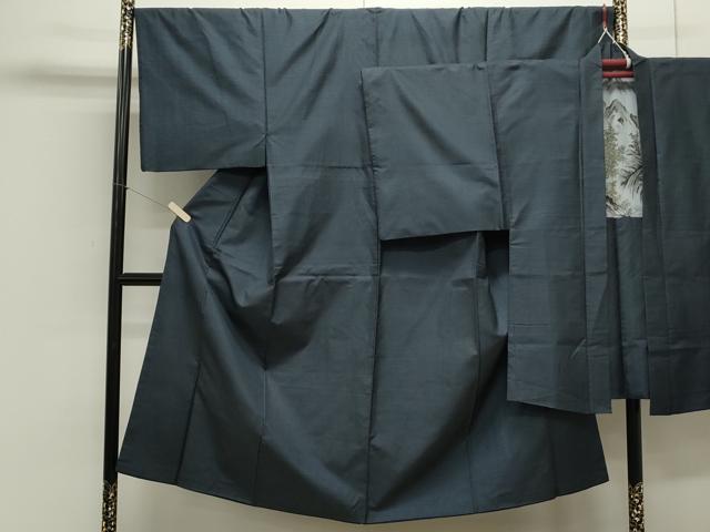 平和屋着物●男性　本場大島紬　アンサンブル　100亀甲　総詰め　正絹　逸品　CAAS0268th