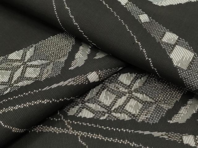 平和屋着物●本場大島紬　9マルキ　吉祥文　さが美扱い　正絹　逸品　CAAS0314th