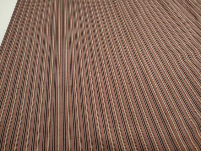 平和屋着物○上質な紬 間道 さが美扱い 正絹 逸品 CAAS0331th